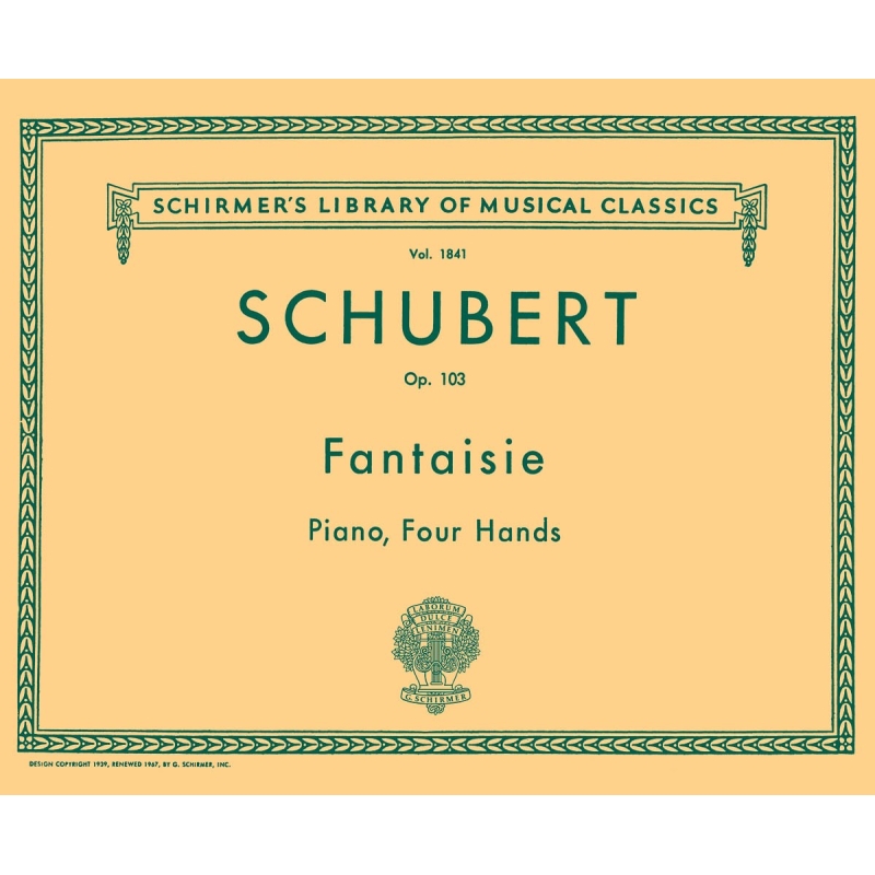 Schubert, Franz - Fantasie, Op. 103