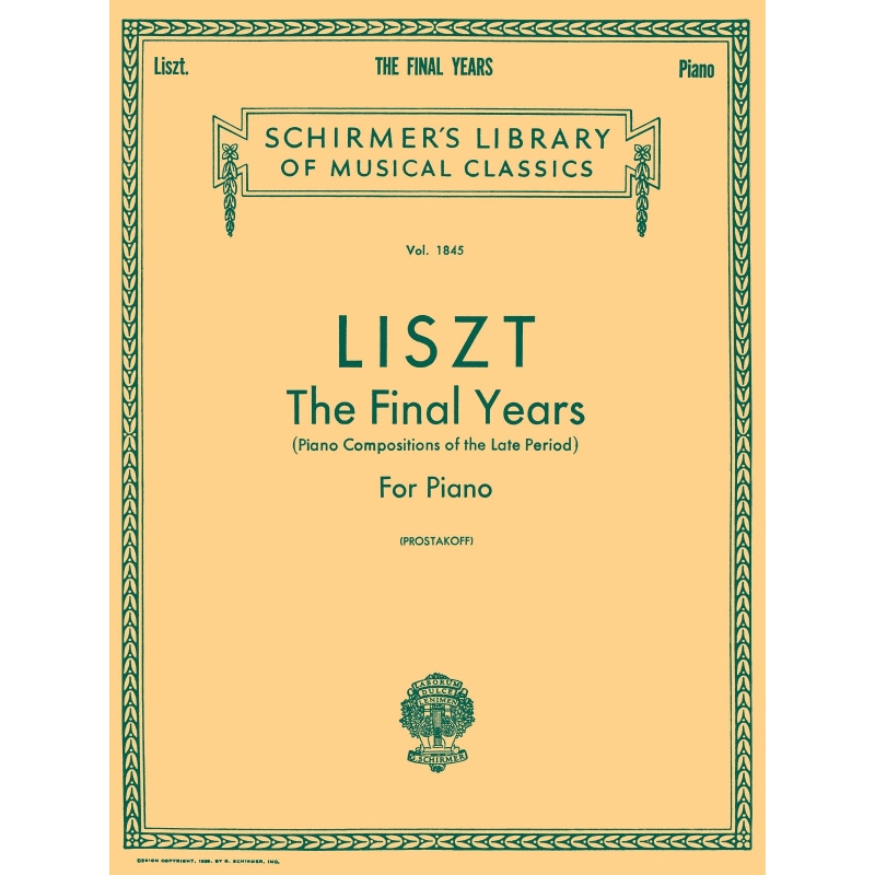 Liszt, Franz - Final Years
