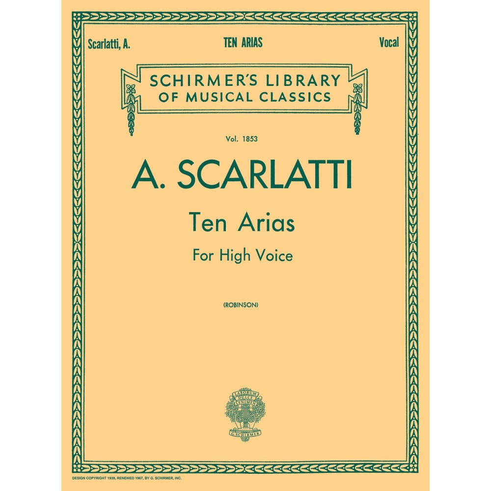 Scarlatti, Alessandro - 10 Arias