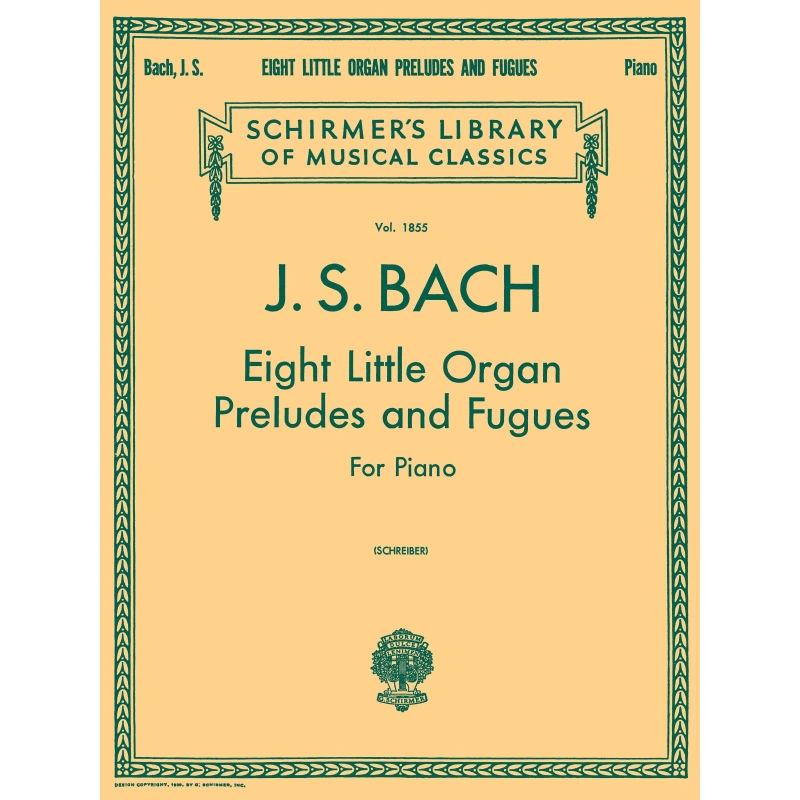 Bach, J.S - 8 Little Organ Preludes and Fugues
