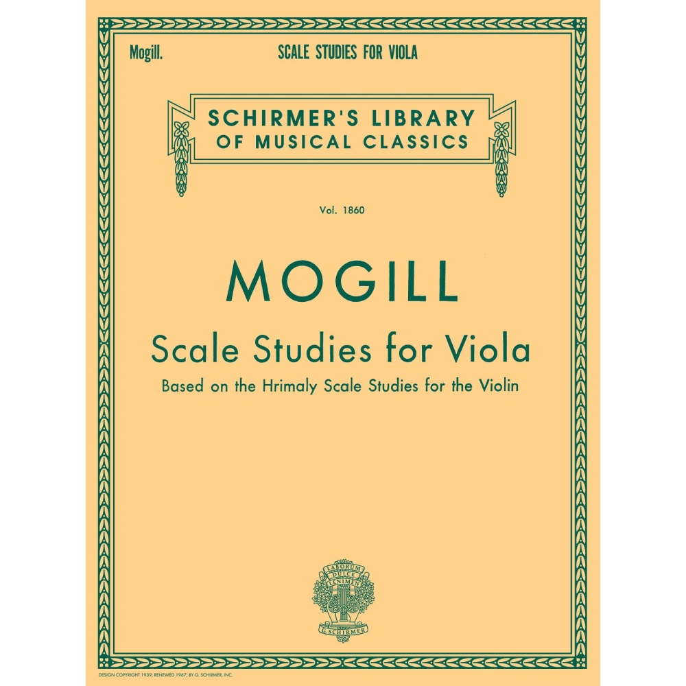 Mogill, Leonard - Scale Studies for Viola