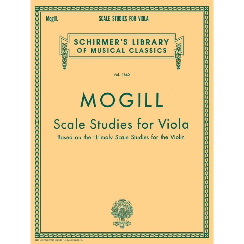 Mogill, Leonard - Scale Studies for Viola