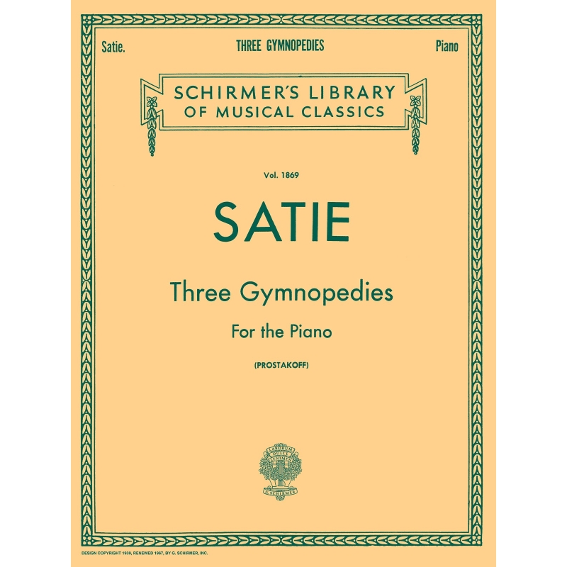 Satie, Erik - 3 Gymnopedies