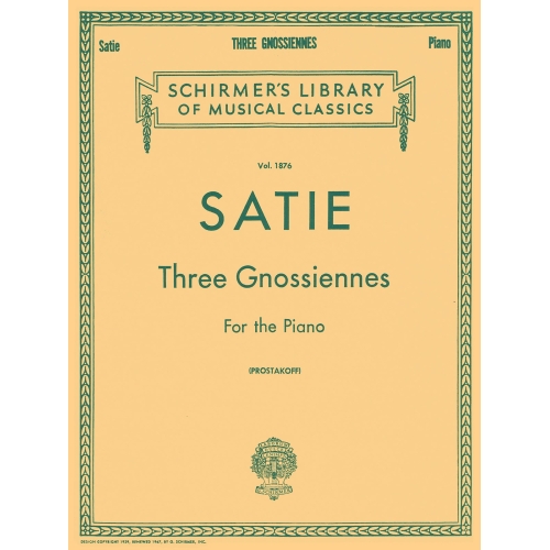 Satie, Erik - 3 Gnossiennes