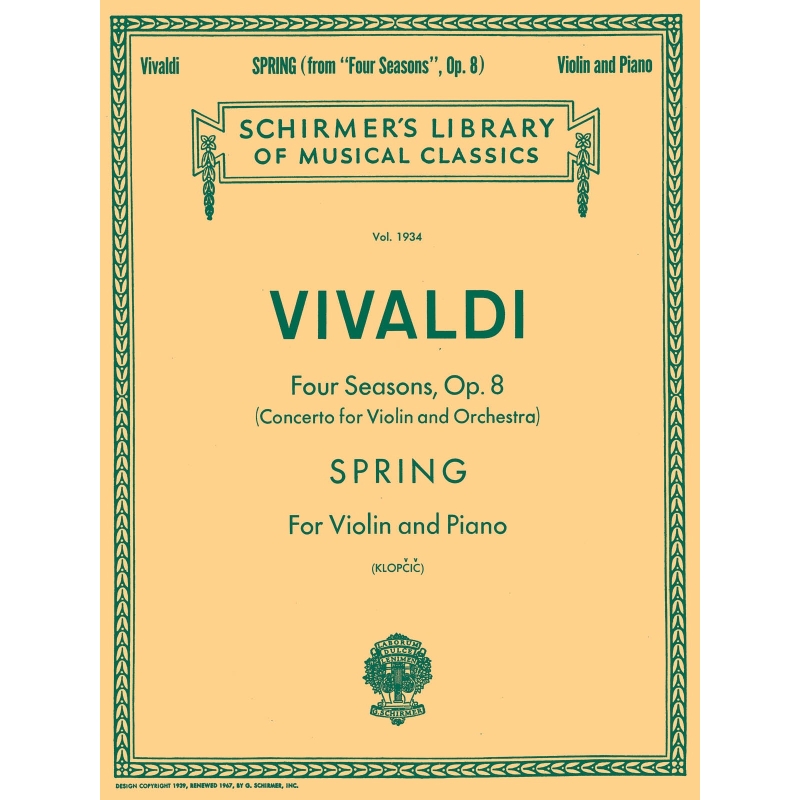 Vivaldi, Antonio - Spring