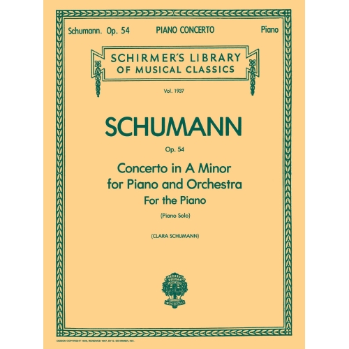 Schumann, Robert - Piano...