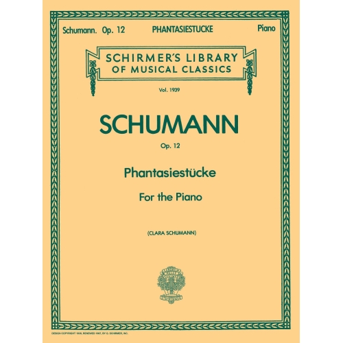 Schumann, Robert - Schirmer...