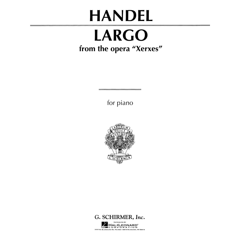 Händel, Georg Friedrich - Largo (from Xerxes)