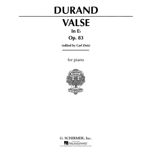 Durand, Auguste - Valse in...