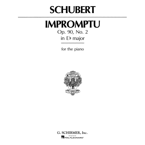 Schubert, Franz - Impromptu, Op. 90, No. 2 in Eb Major