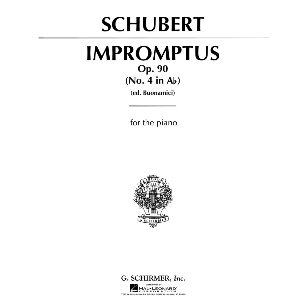 Schubert, Franz - Impromptu, Op. 90, No. 4 in Ab Major