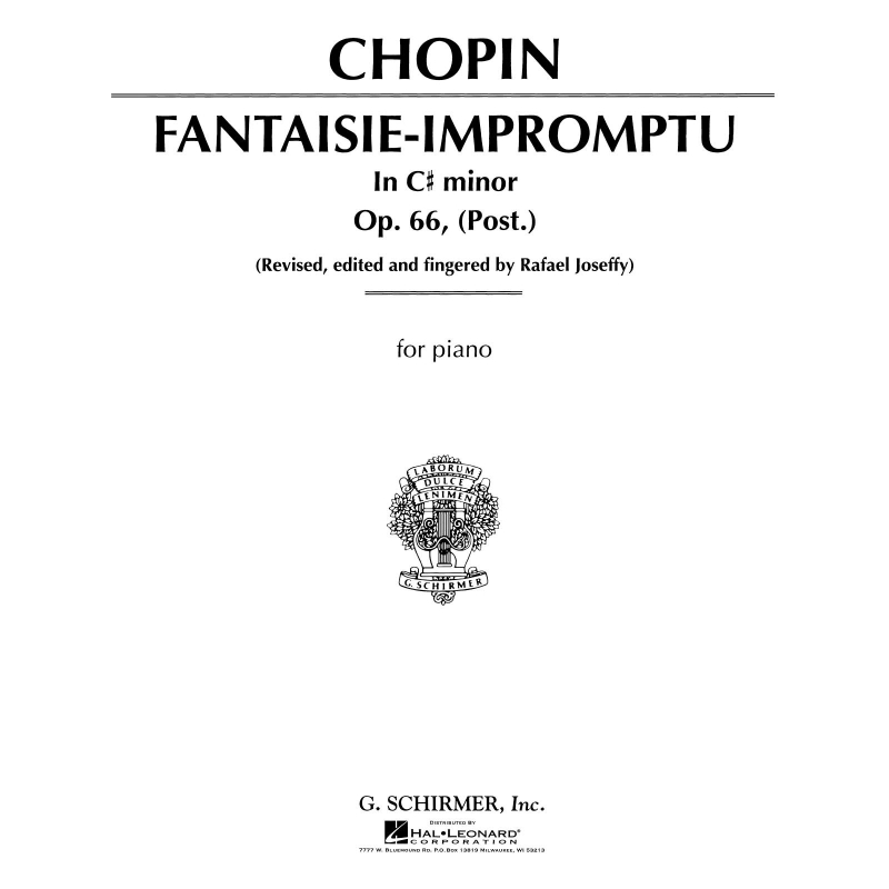 Chopin, Frédéric - Fantasie Impromptu In C Sharp Minor Op.66