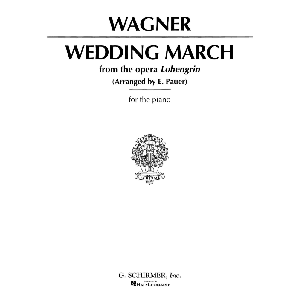 Wedding March (Wagner) - Piano Solo