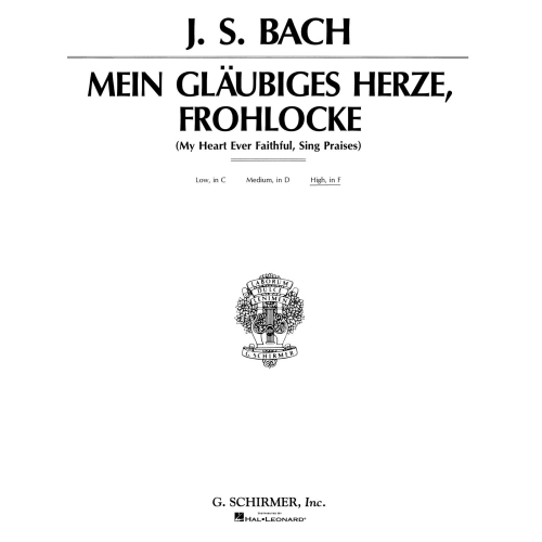 Bach, J.S - My Heart Ever...