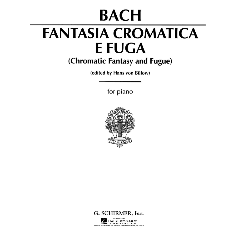 Bach, J.S - Chromatic Fantasy And Fugue