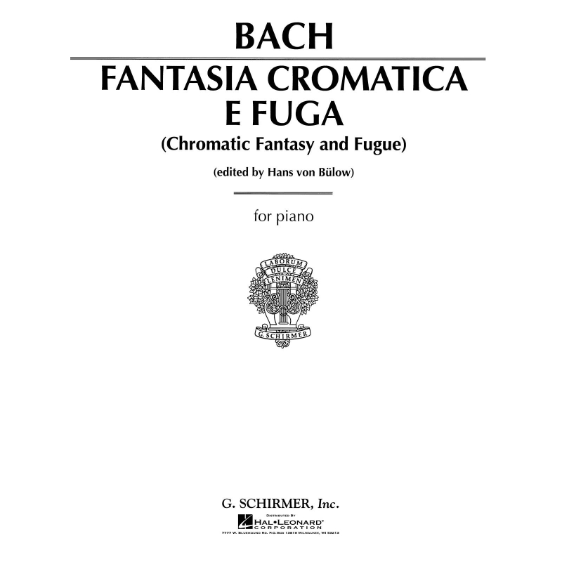 Bach, J.S - Chromatic Fantasy And Fugue