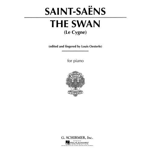 Saint-Saëns, Camille - Le Cygne (The Swan)