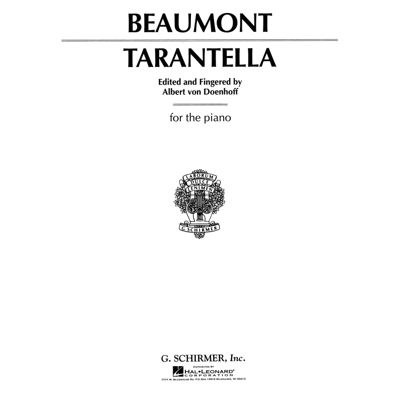 Beaumont, P - Tarantelle