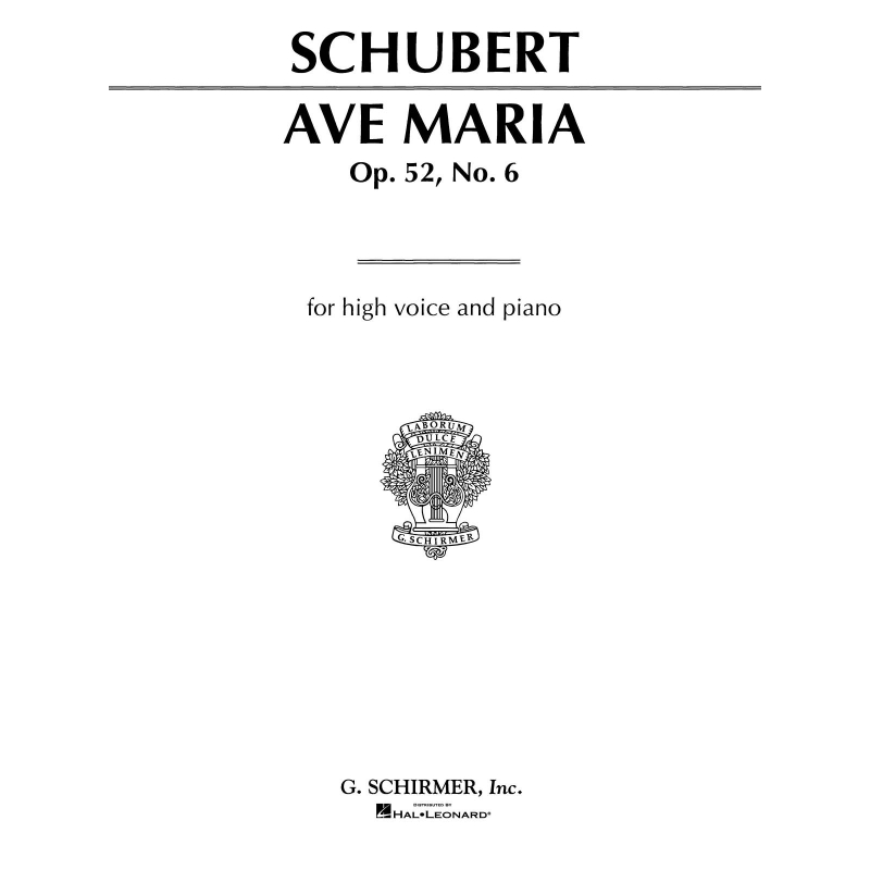 Schubert, Franz - Ave Maria