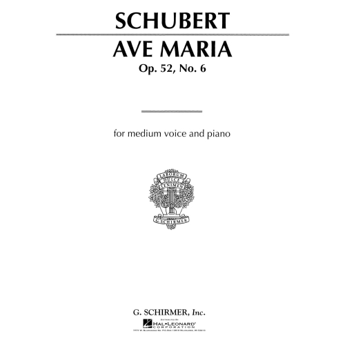 Schubert, Franz - Ave Maria