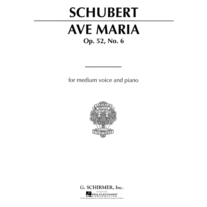 Schubert, Franz - Ave Maria