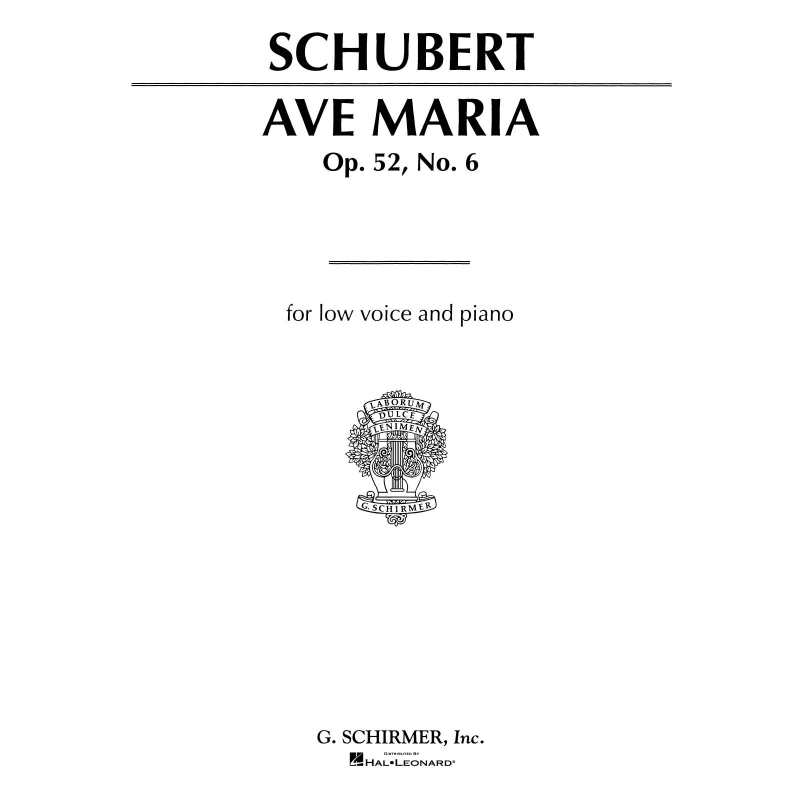 Schubert, Franz - Ave Maria