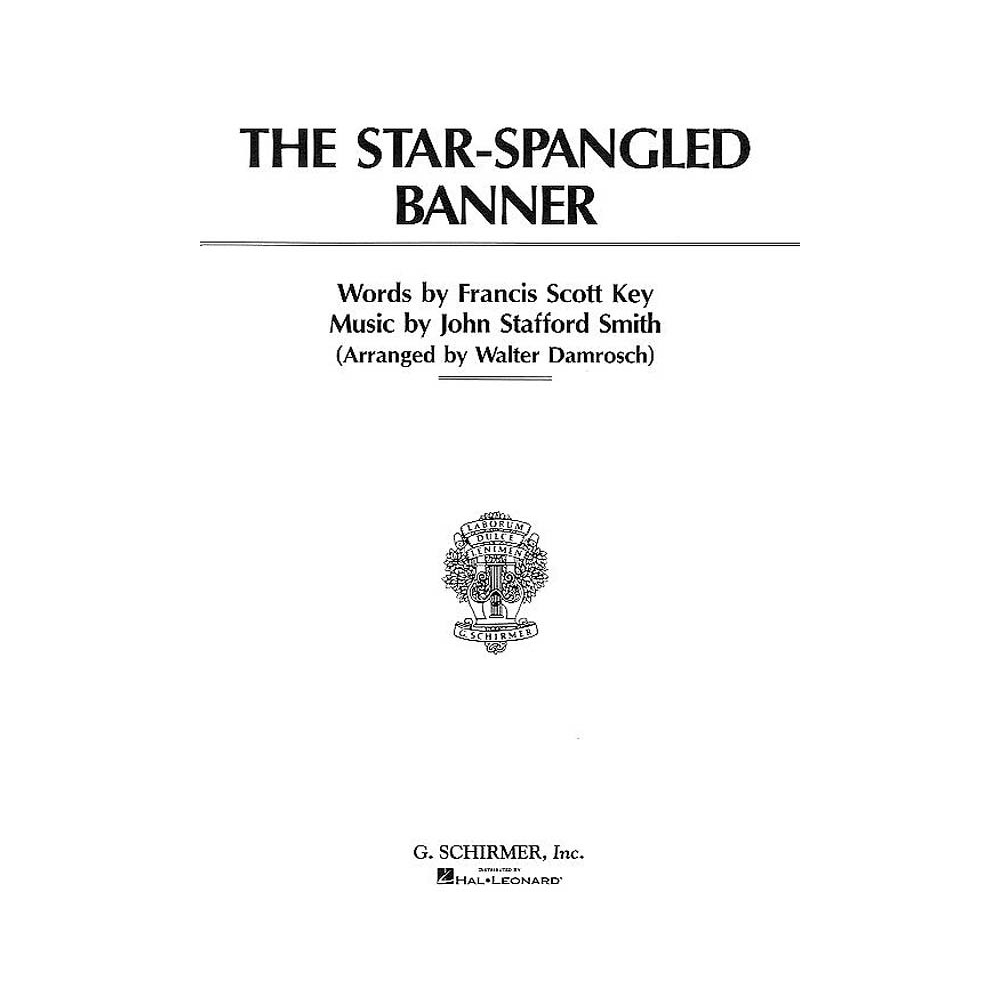 John Stafford Smith: Star Spangled Banner (SATB)