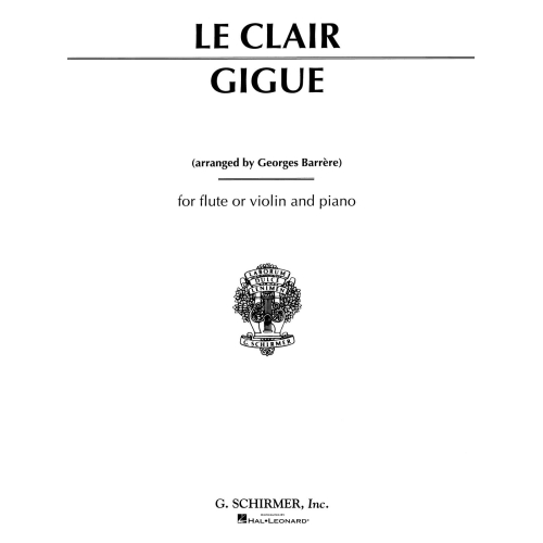 Leclair, Jean-Marie - Gigue