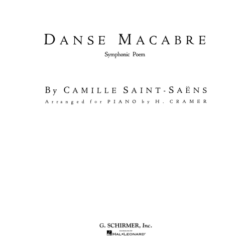 Saint-Saëns, Camille -...