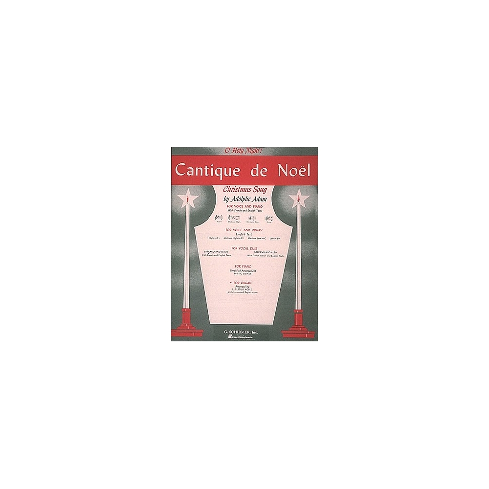 Adam, Adolphe Charles - Cantique De Noel (Organ)