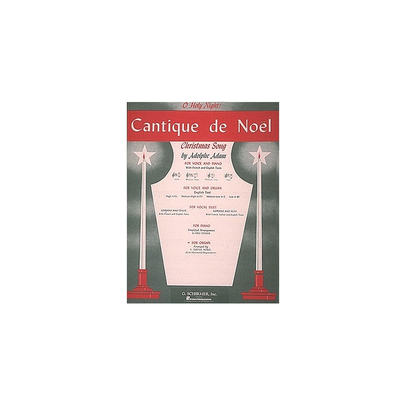 Adam, Adolphe Charles - Cantique De Noel (Organ)
