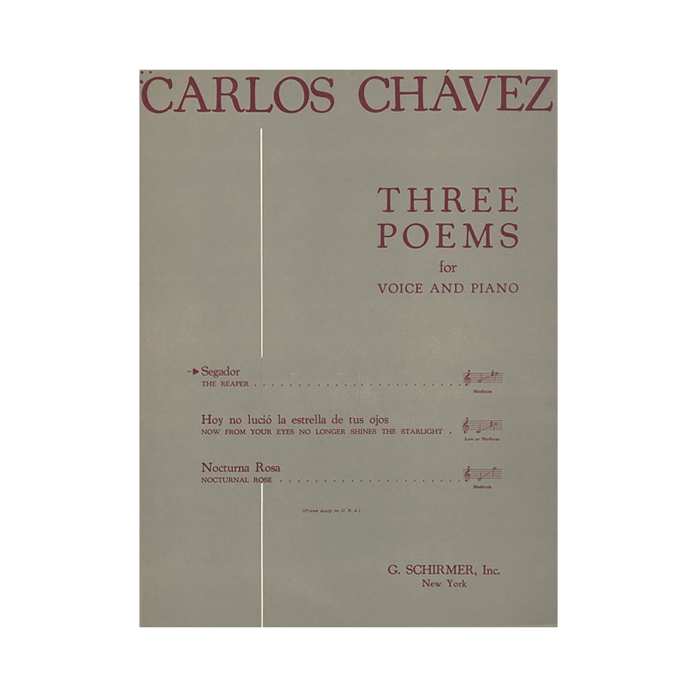 Chàvez, Carlos - Reaper Segador Md Vo/Pno