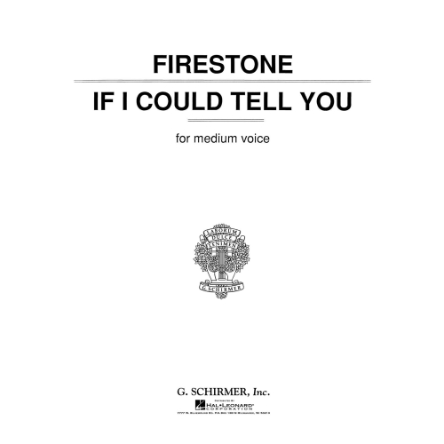 Firestone, I - If I Could...