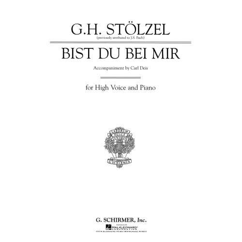 Bach, J.S - Bist du bei mir...