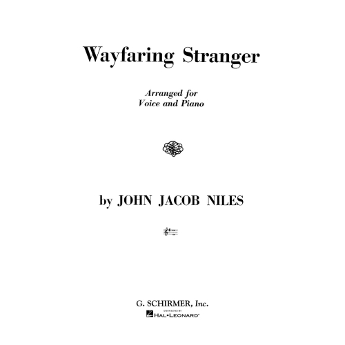 Niles, John Jacob -...
