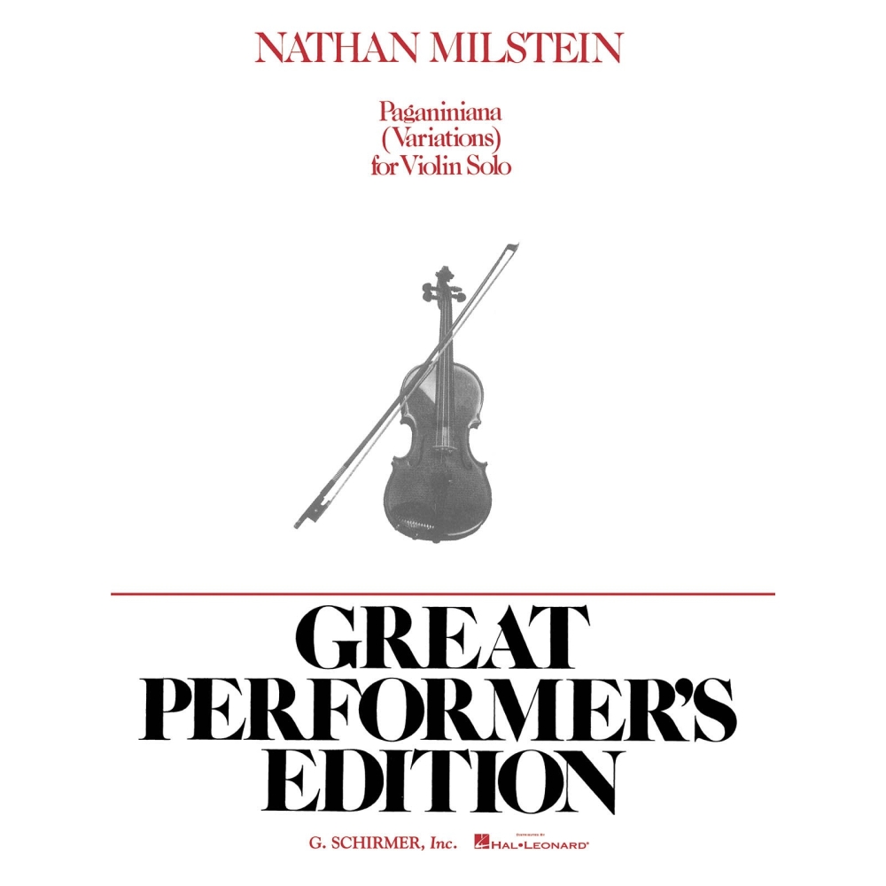 Milstein, Nathan - Paganiniana Variations