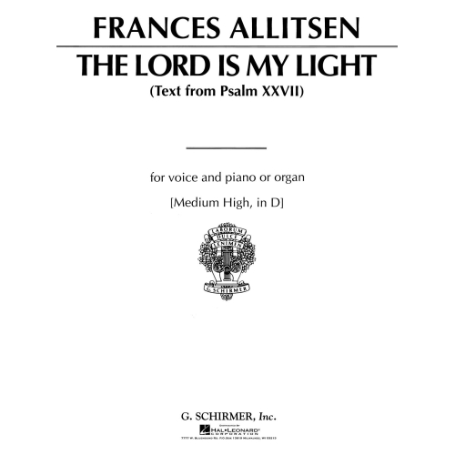 Allitsen, Frances - The...