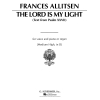Allitsen, Frances - The Lord Is My Light