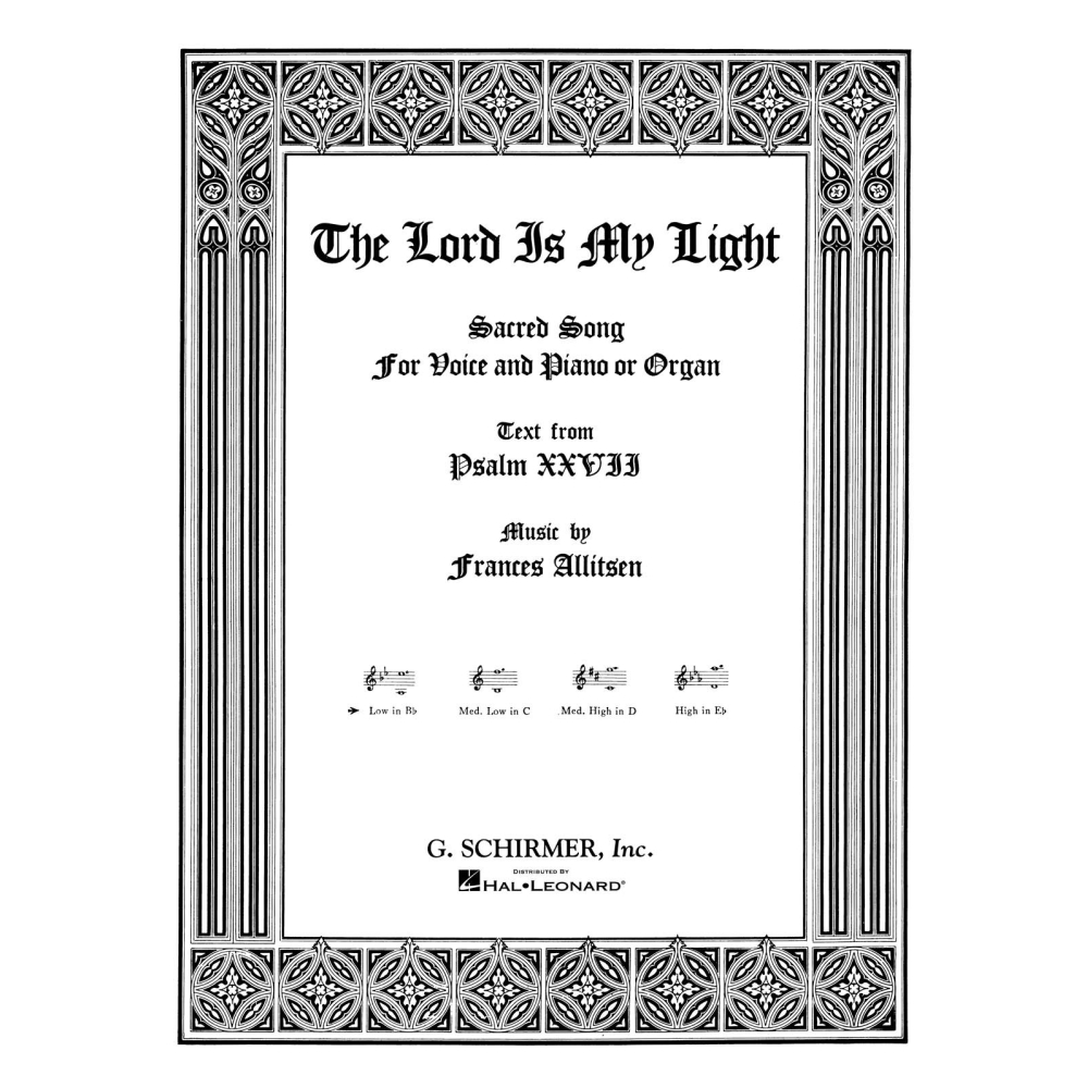 Allitsen, Frances - The Lord Is My Light
