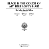 Niles, John Jacob - Black Is the Color of My True Love's Hair