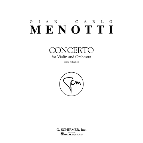 Menotti, Gian Carlo - Concerto