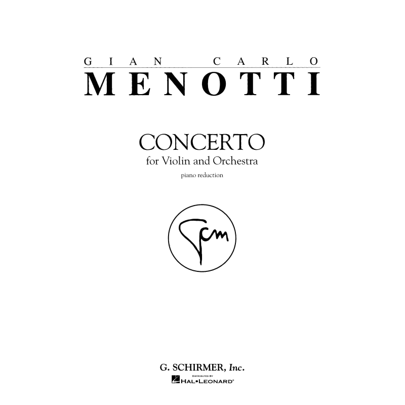 Menotti, Gian Carlo - Concerto