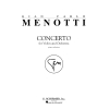 Menotti, Gian Carlo - Concerto