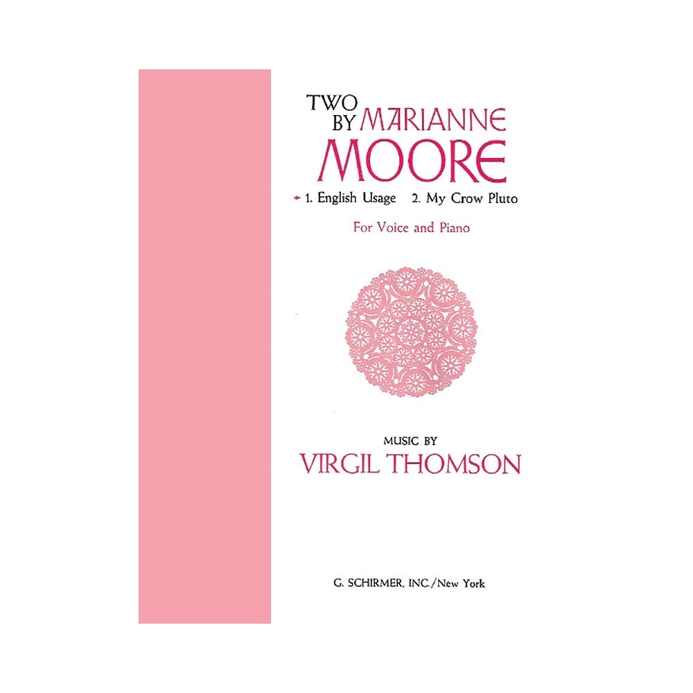 Thomson, Virgil - English Usage