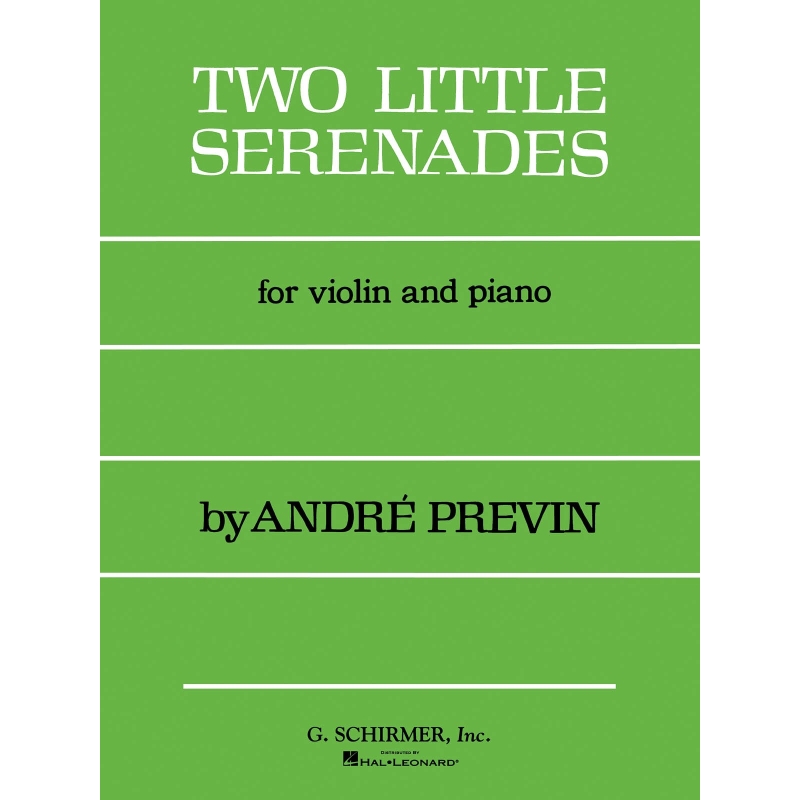 Previn, André - 2 Little Serenades
