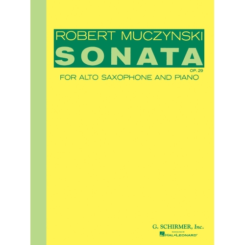 Muczynski, Robert - Sonata,...