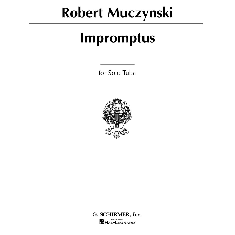 Muczynski, Robert - Impromptus for Solo Tuba, Op. 23