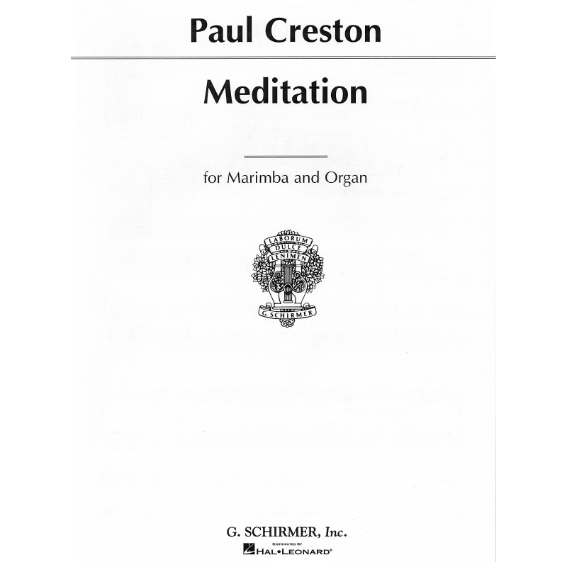 Creston, Paul - Meditation Op. 90