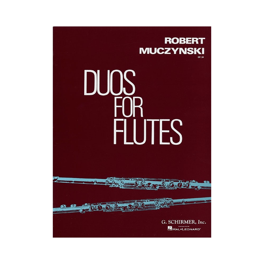 Muczynski, Robert - Duos for Flutes Opus 34