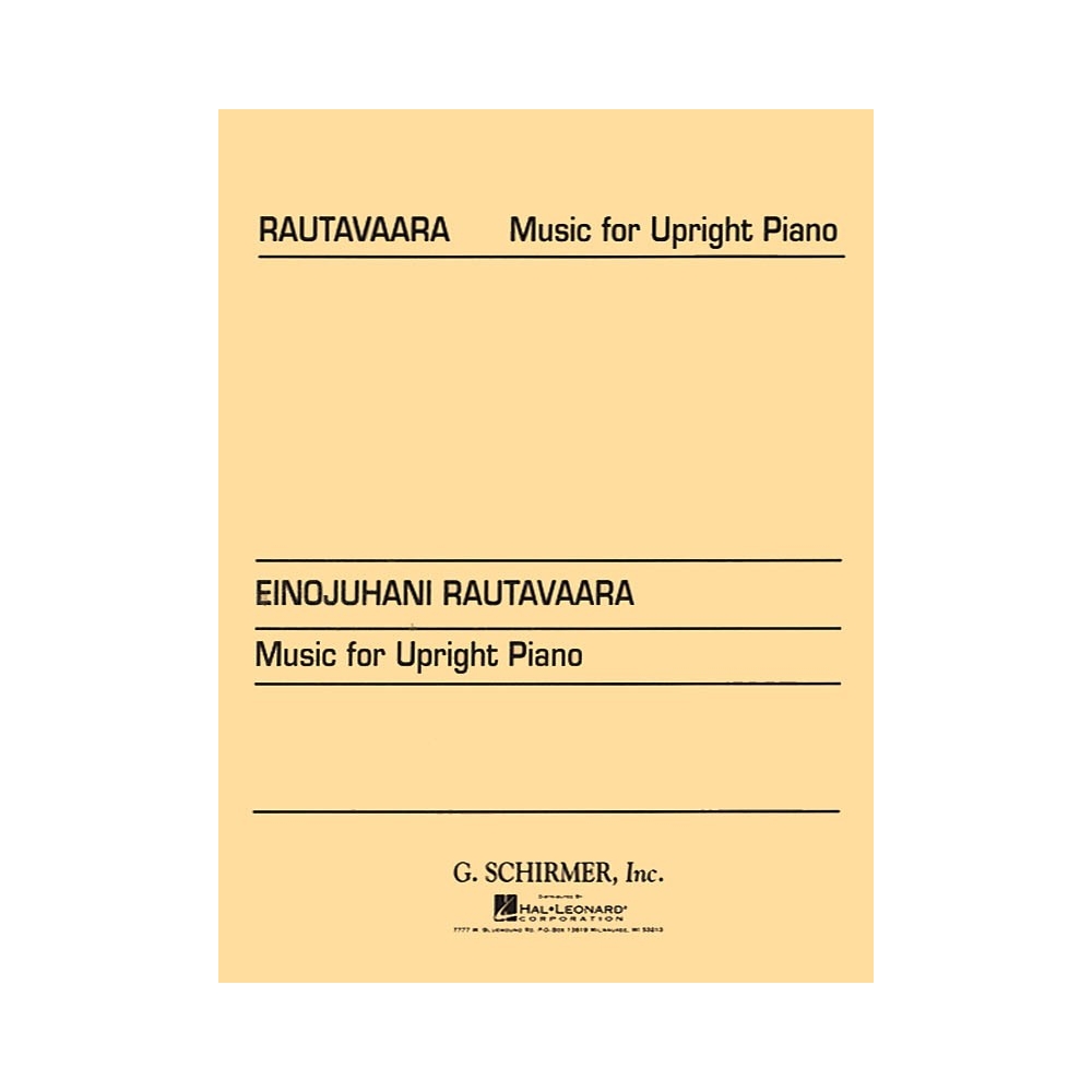 Rautavaara, Einojuhani - Music For Upright Piano
